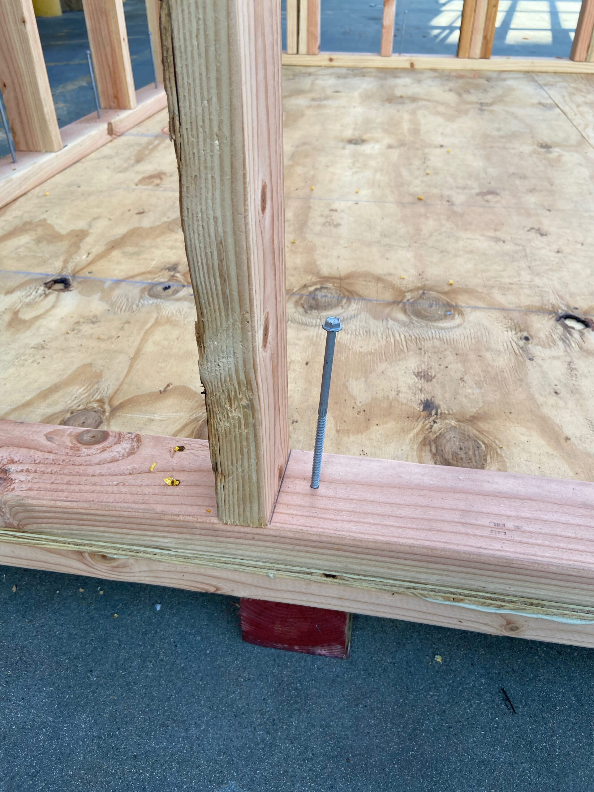 Kiosk Framing 4 - J. Carr Contracting